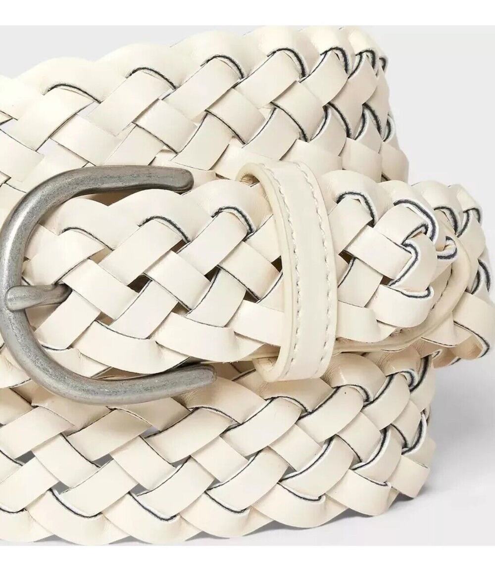 Women's Braid Belt - Universal Thread™ Cream XS